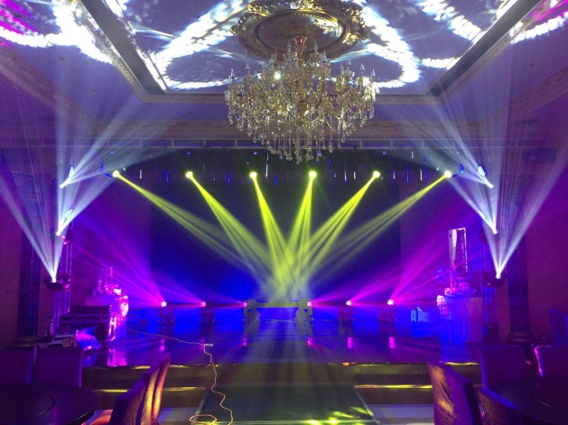 260W光束灯效果展示